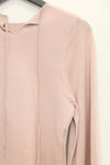 SWAYING/KNIT profile cuffed long-sleeved slim fit pullover SW24RE1T08 light pink PS11